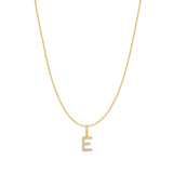 Ania Haie Gold Letter E Initial Necklace
