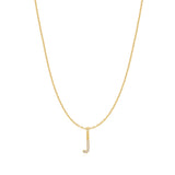 Ania Haie Gold Letter J Initial Necklace