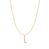 Ania Haie Gold Letter L Initial Necklace