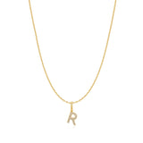 Ania Haie Gold Letter R Initial Necklace