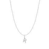 Ania Haie Silver Letter R Initial Necklace