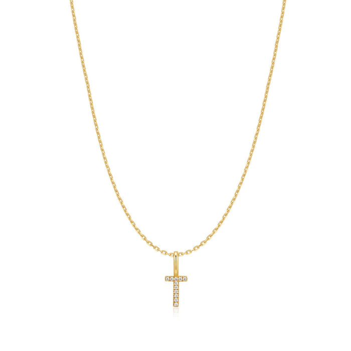 Ania Haie Gold Letter T Initial Necklace