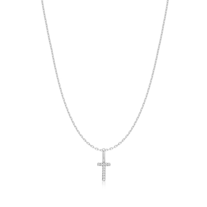 Ania Haie Silver Letter T Initial Necklace