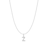 Ania Haie Silver Letter Z Initial Necklace