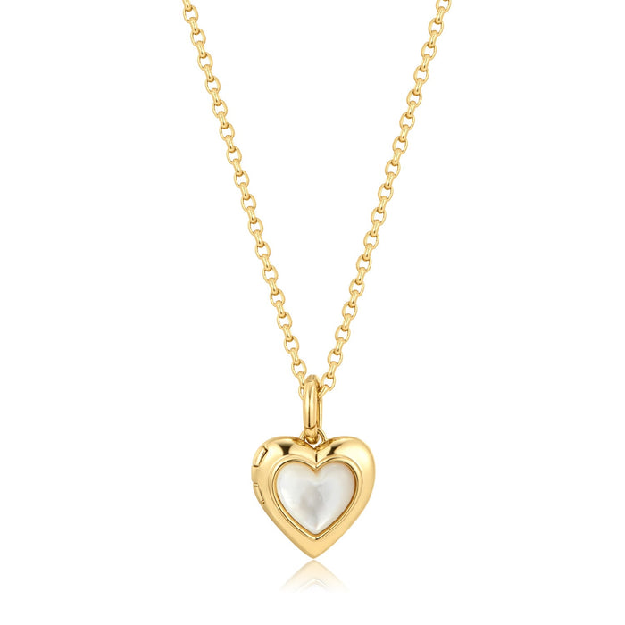 Ania Haie Limited Edition Gold Heart Locket Necklace