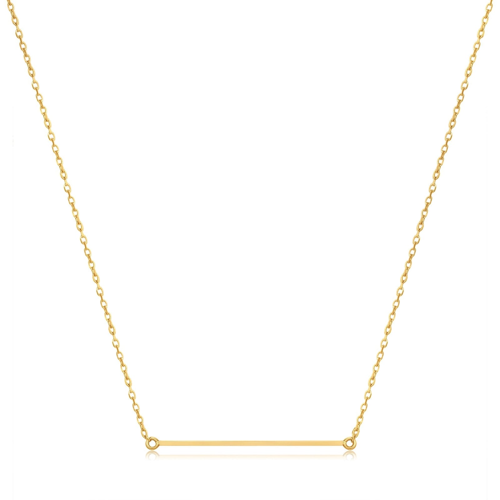 Ania Haie 14kt Gold Solid Bar Necklace