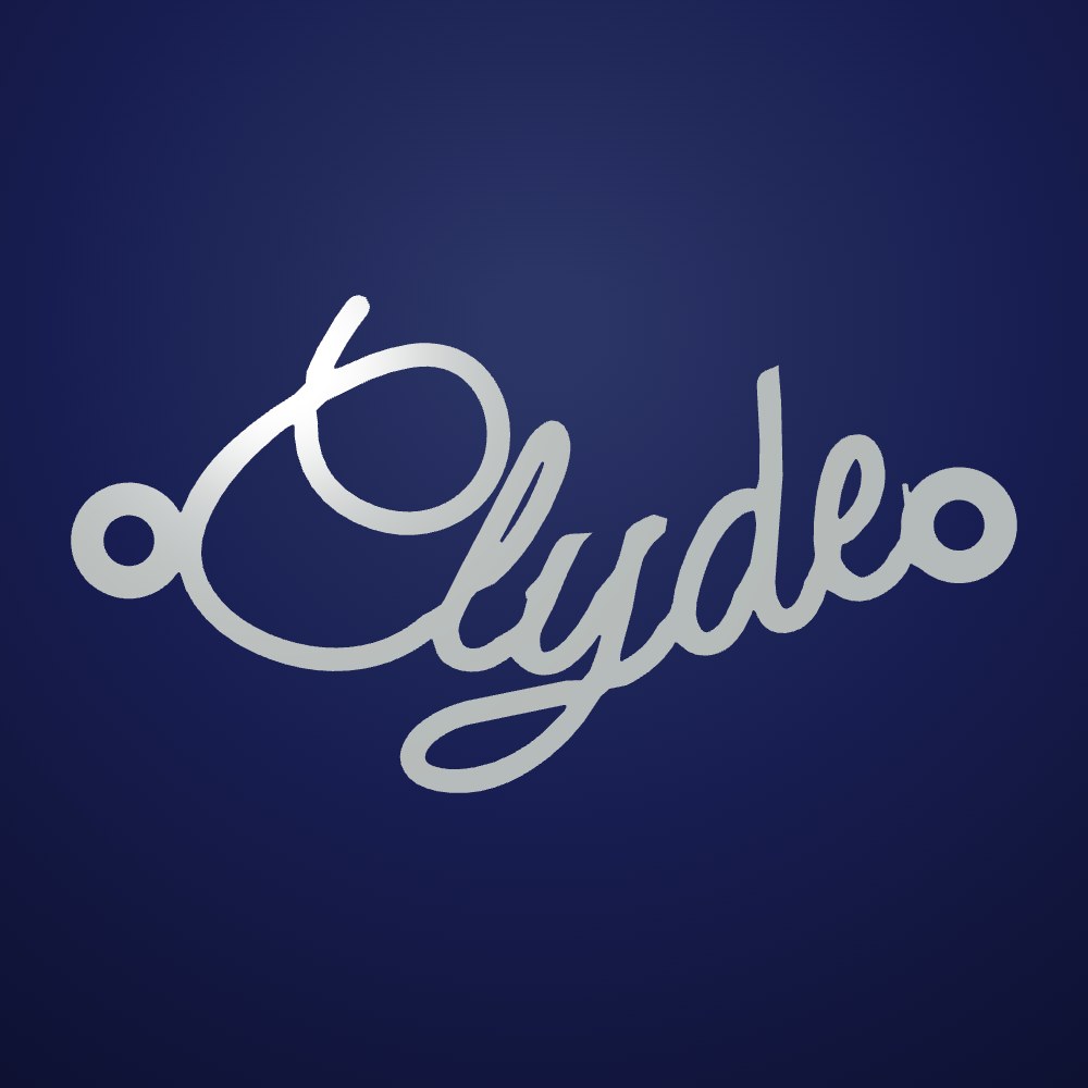 Name necklace · Clyde · Great Vibes · 12mm · Sterling silver · 45 cm medium 1.2 mm cable chain · NN-MVGGCKEDI9