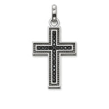 THOMAS SABO Pendant "Black Cross Pave"