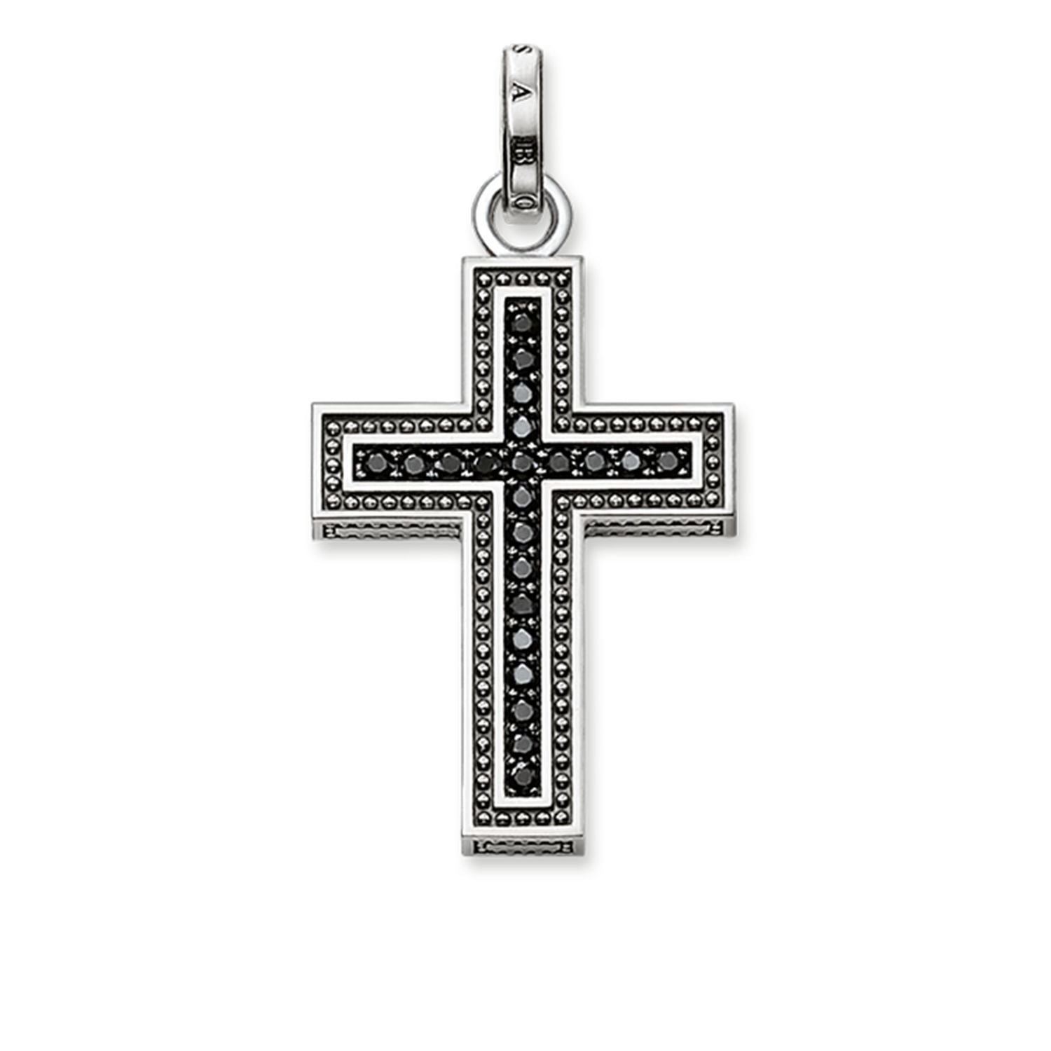 THOMAS SABO Pendant "Black Cross Pave"