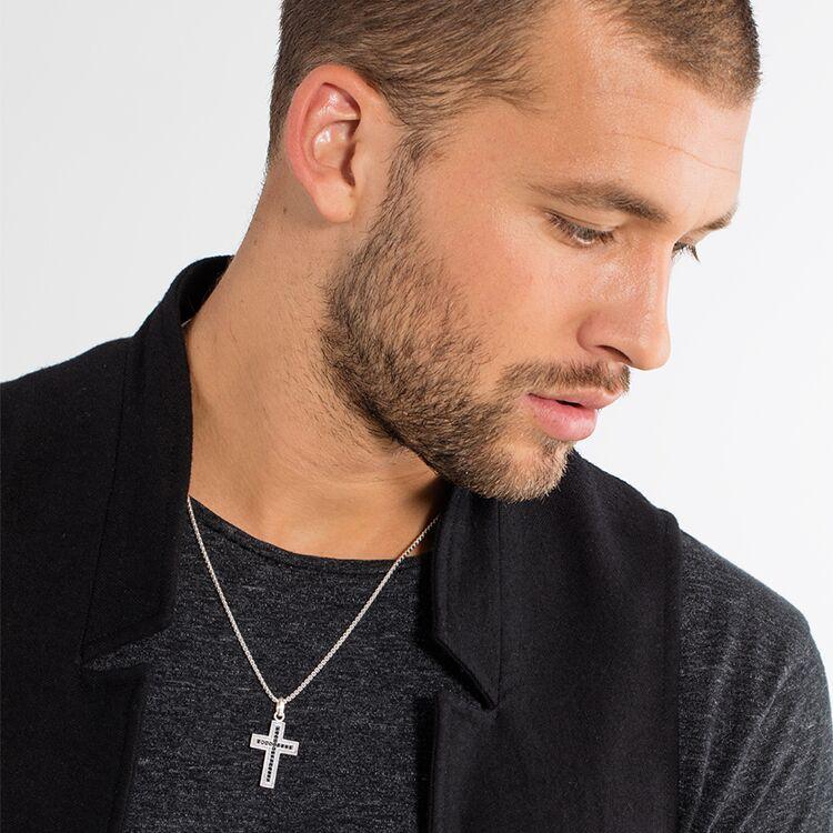 THOMAS SABO Pendant "Black Cross Pave"