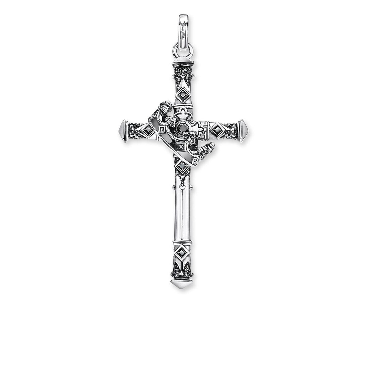 THOMAS SABO Pendant Cross & Crown