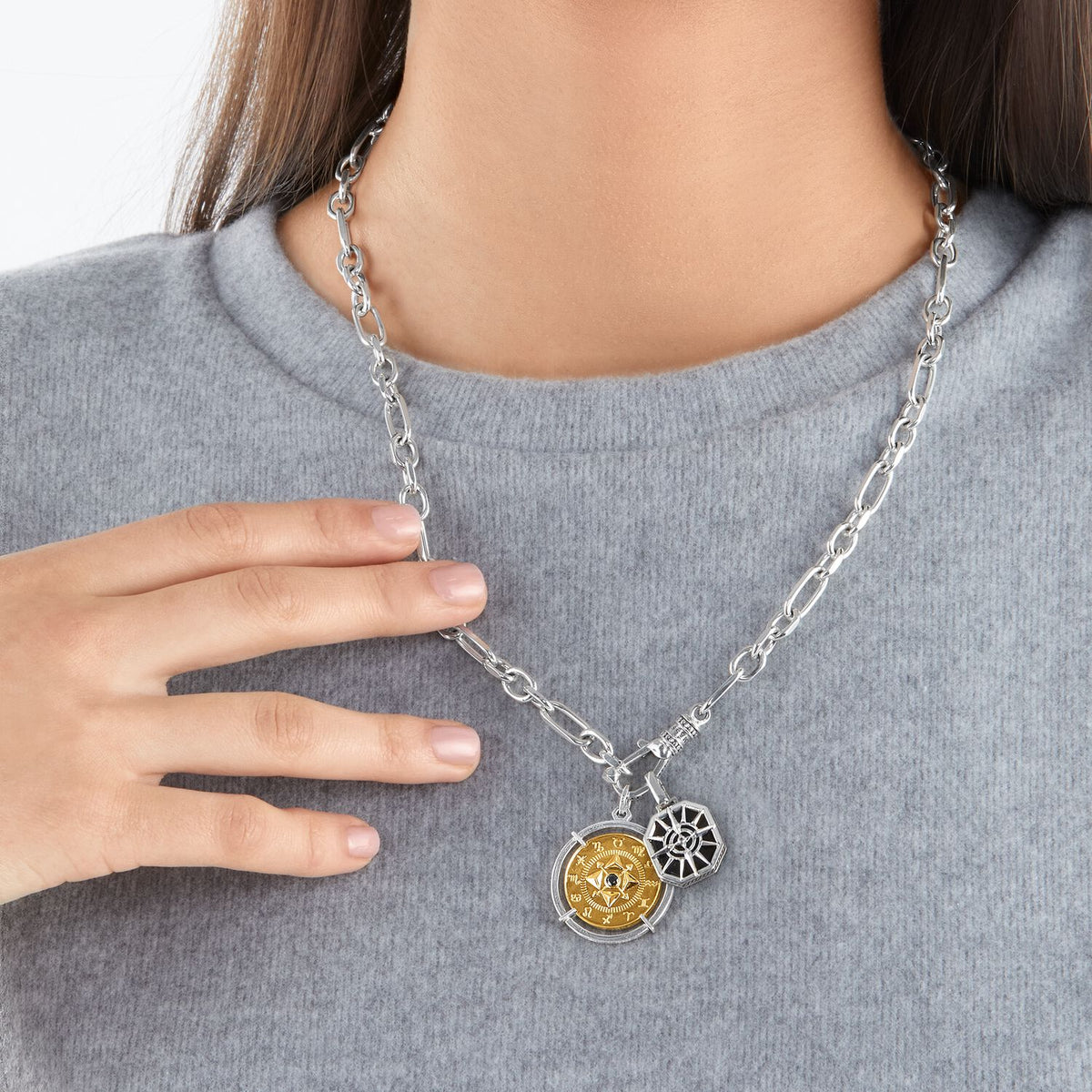 THOMAS SABO Pendant Compass Silver
