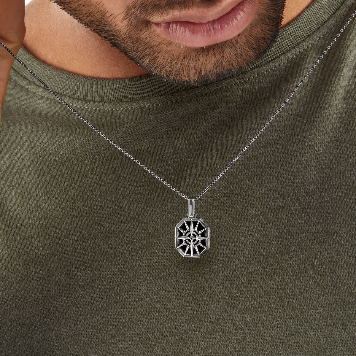 THOMAS SABO Pendant Compass Silver