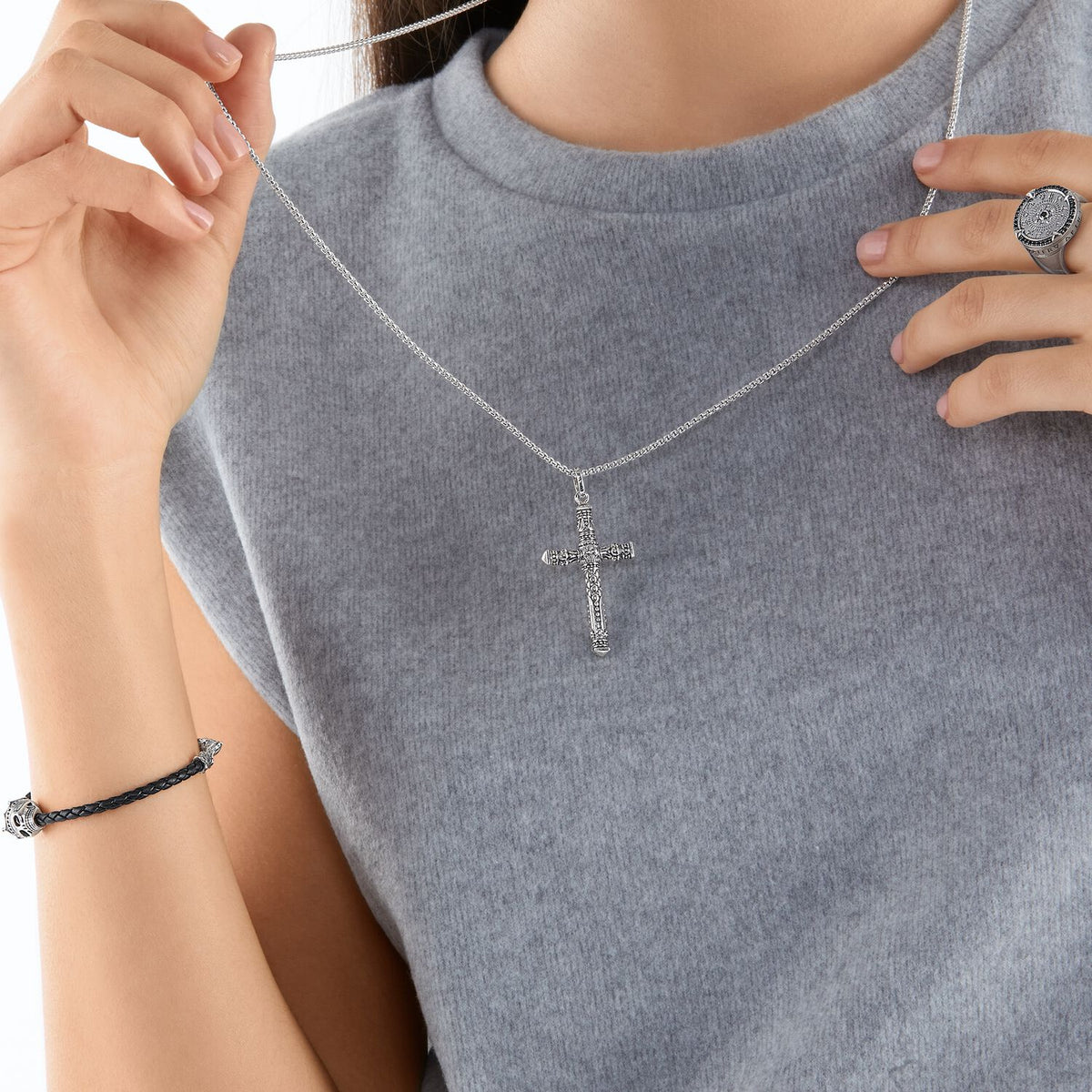 THOMAS SABO Pendant Cross Silver