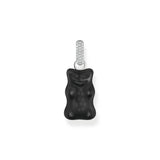 THOMAS SABO Large pendant with black Goldbear and zirconia