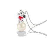 THOMAS SABO Snoopy & Heart on a Snowball Pendant PEANUTS