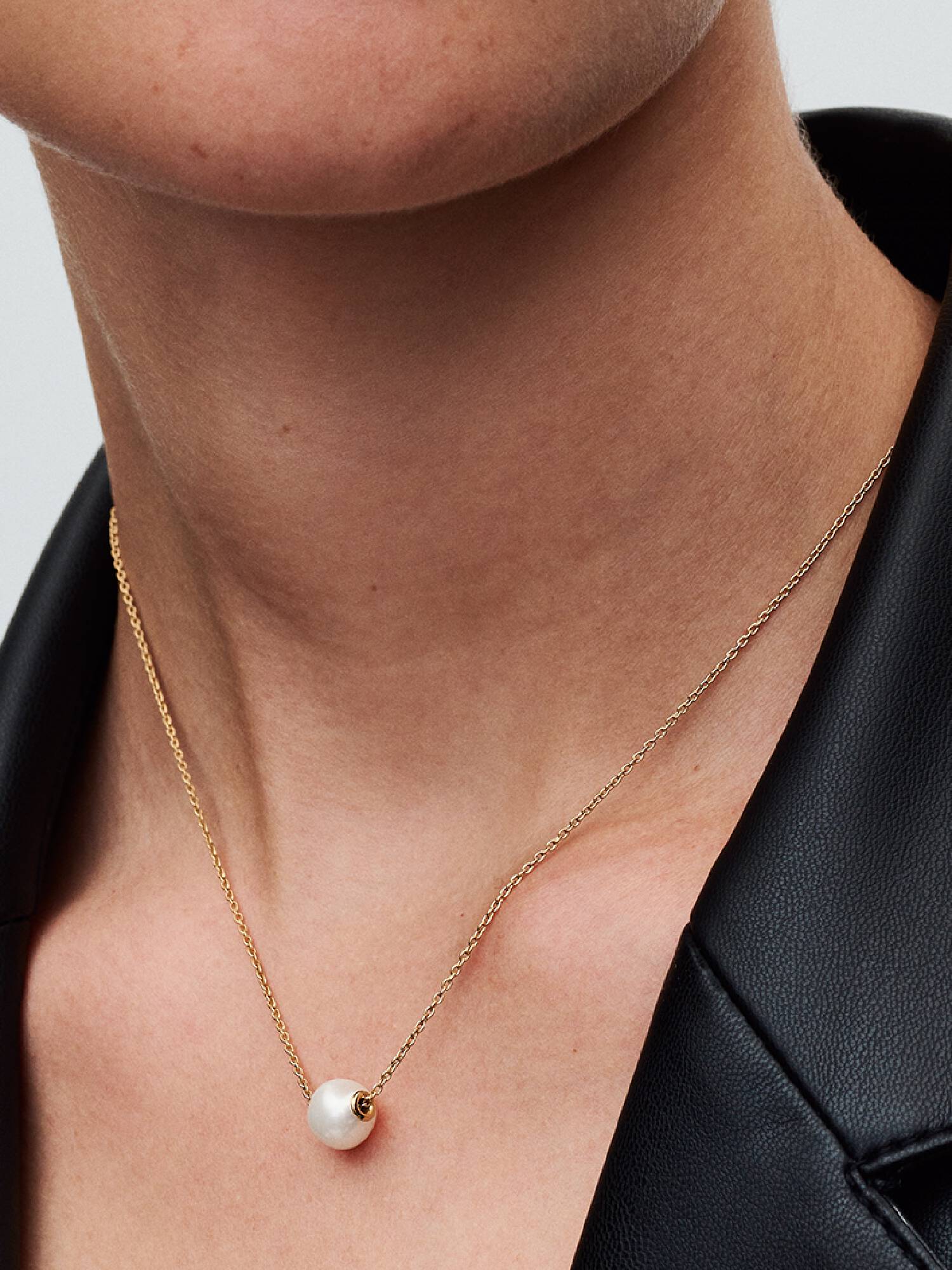 Pandora Treated Freshwater Cultured Pearl Collier Necklace