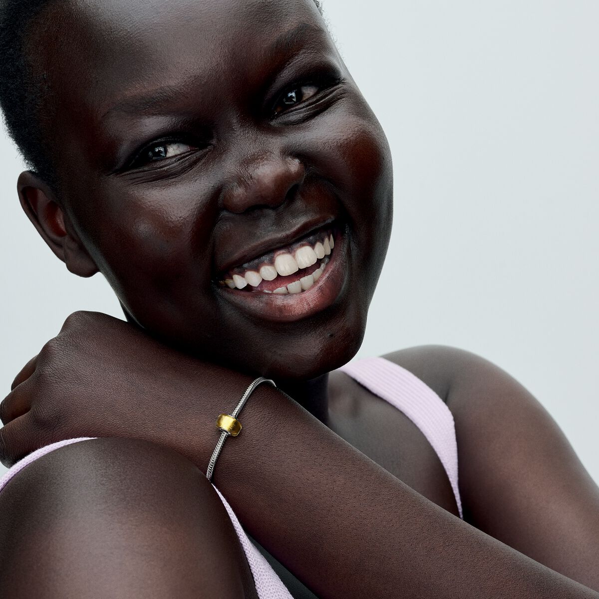 Golden Mini Murano Glass Charm