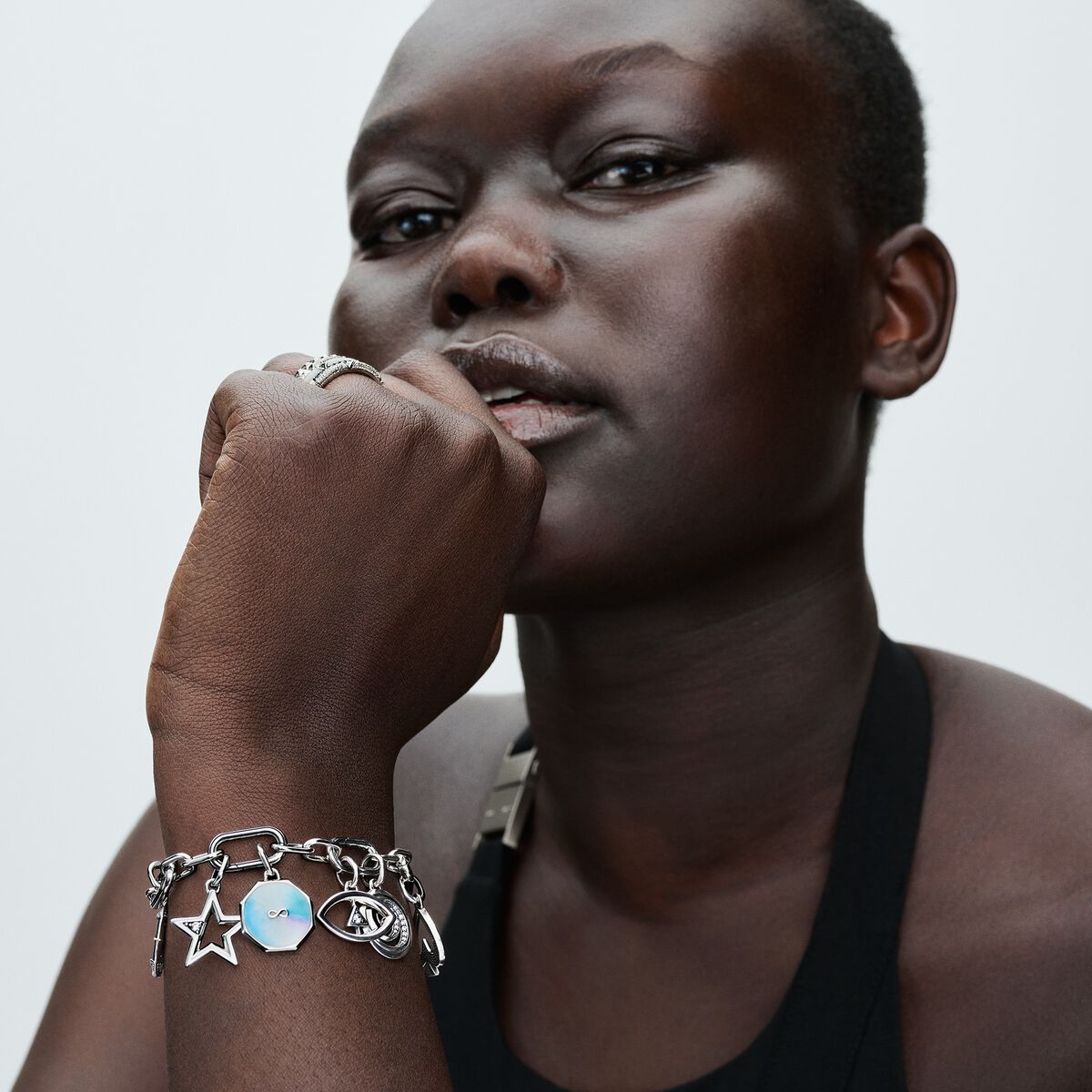 Pandora ME Evil Eye Medallion Charm