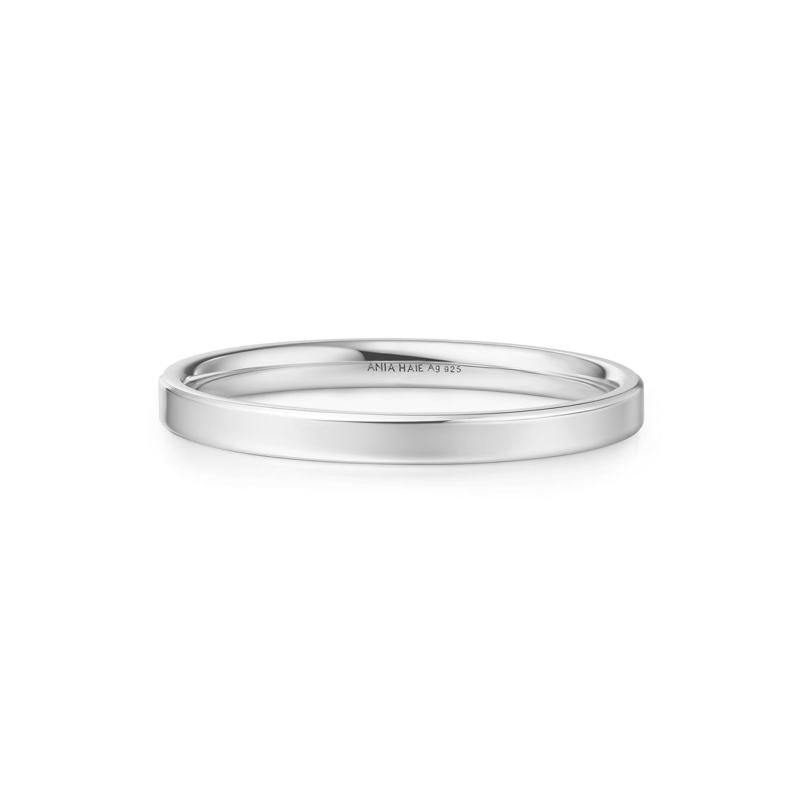 Ania Haie Silver Smooth Band 2mm
