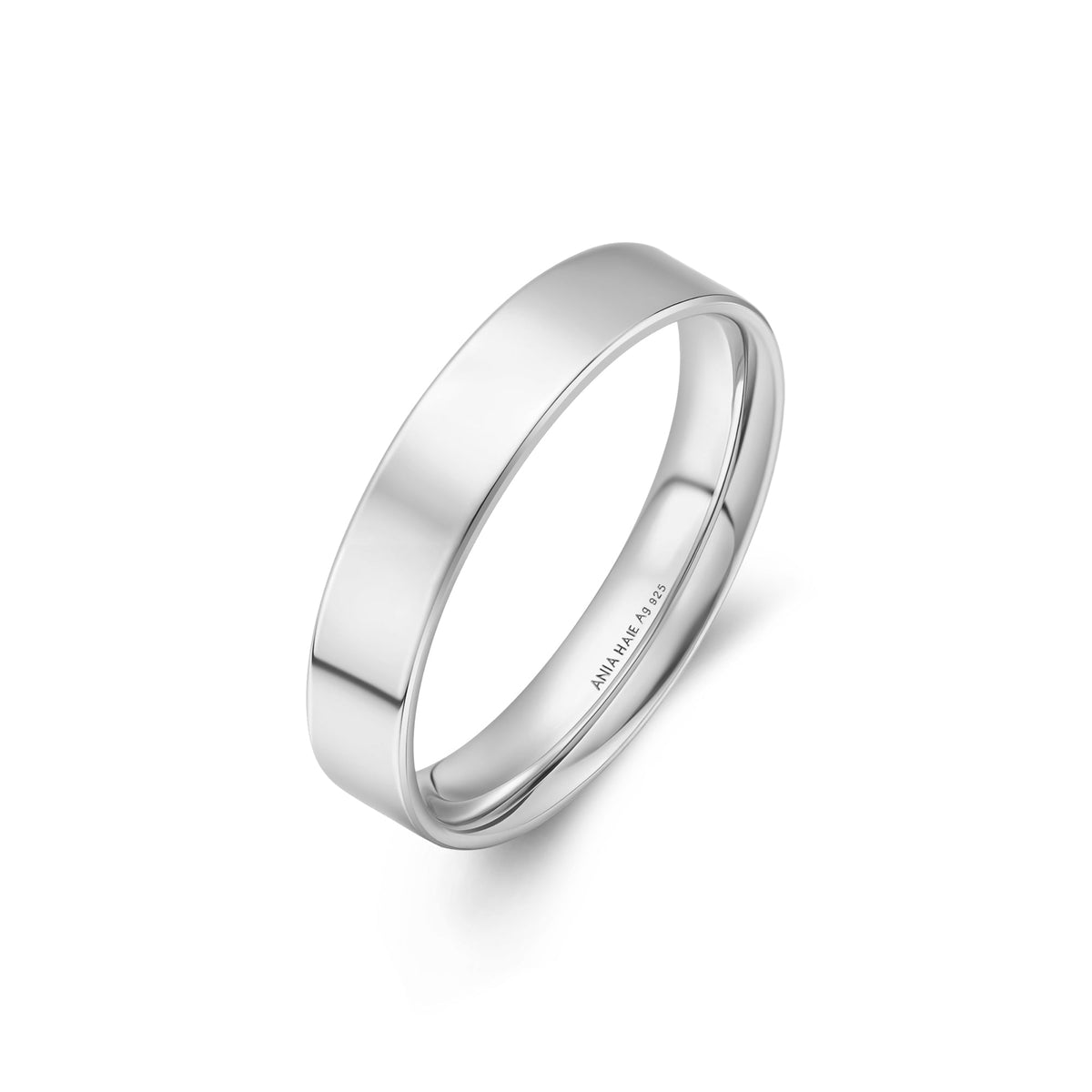 Ania Haie Silver Smooth Band 4mm