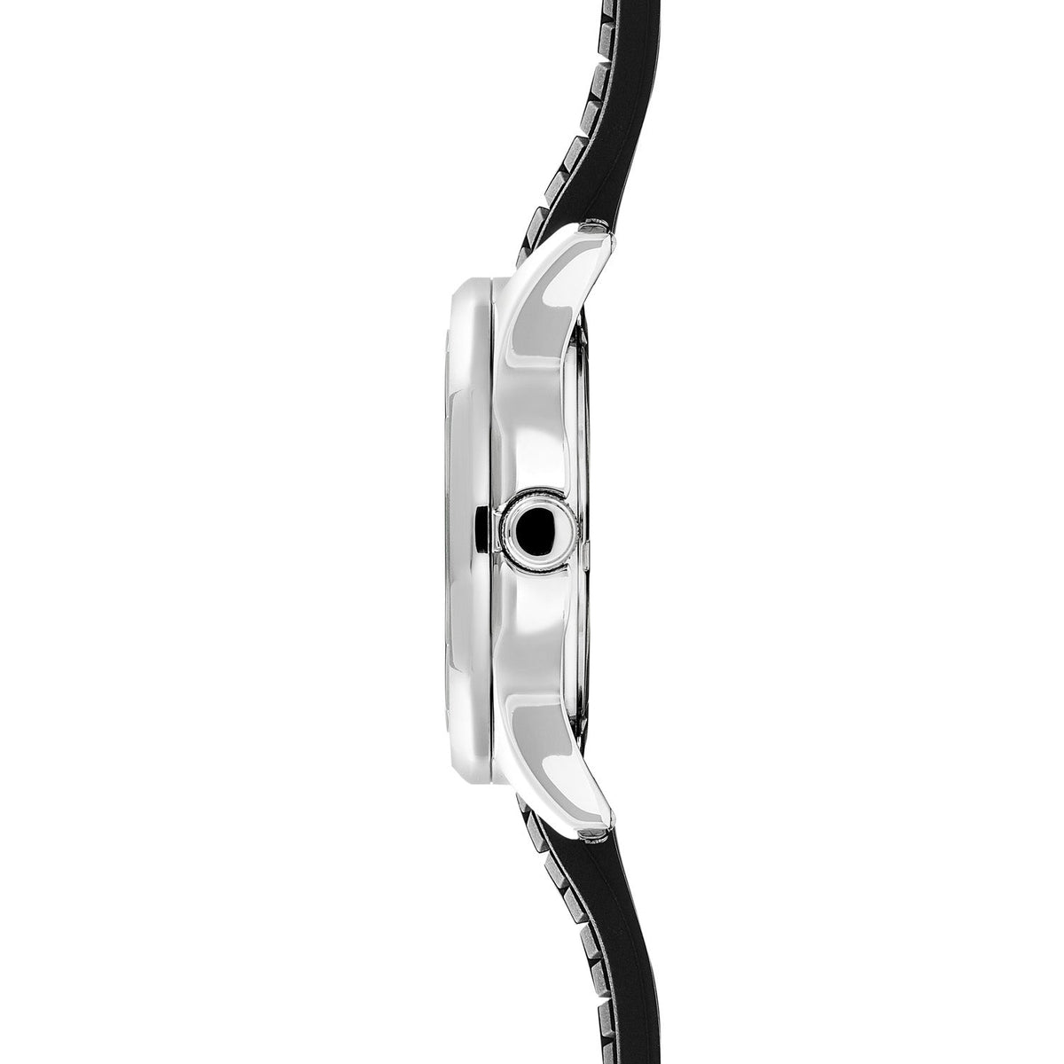 Sekonda Mens Octaire Black Dial Black Rubber 40mm Watch