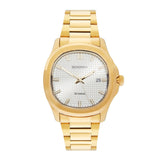 Sekonda Octaire Silver White Dial 40mm Mens Watch Gold