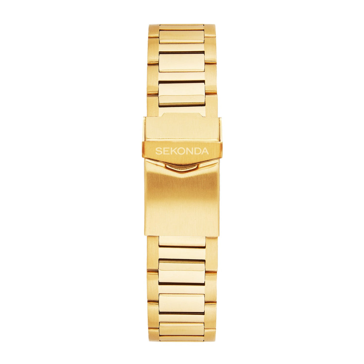 Sekonda Octaire Silver White Dial 40mm Mens Watch Gold