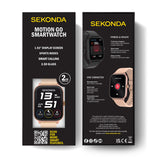 Sekonda Motion Go LCD Display 37mm Unisex Watch Pink
