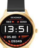 Sekonda Active X LCD Display 43mm Unisex Watch Black