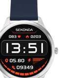 Sekonda Active X LCD Display 43mm Unisex Watch Blue