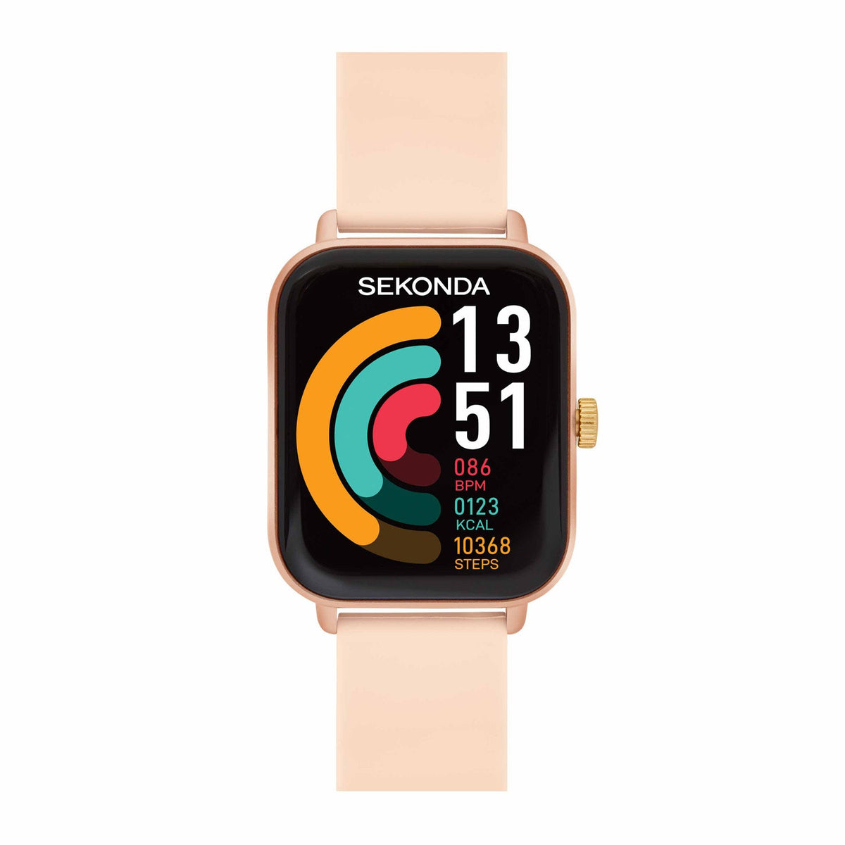Sekonda Motion X LCD Display 36mm Unisex Watch Pink