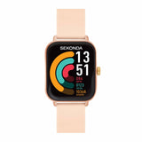 Sekonda Motion X LCD Display 36mm Unisex Watch Pink