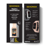 Sekonda Track X LCD Display 26mm Unisex Watch Pink
