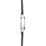 Sekonda Womens Evans White Dial Black Leather Strap 25mm Watch