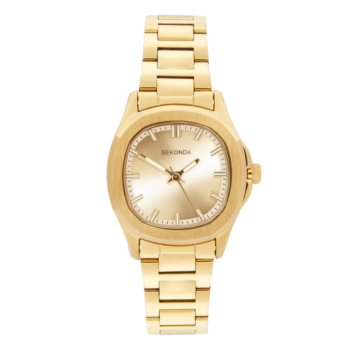 Sekonda Octaire Champagne Dial 30mm Womens Watch Gold