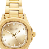 Sekonda Octaire Champagne Dial 30mm Womens Watch Gold