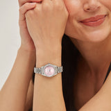 Sekonda Francis Pink Dial 26mm Womens Watch Silver