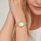 Sekonda Francis Silver White Dial 26mm Womens Watch Gold