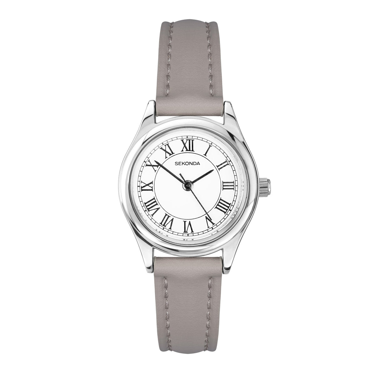 Sekonda Evans White Dial 25mm Womens Watch Grey