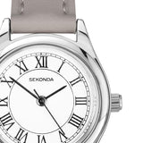 Sekonda Evans White Dial 25mm Womens Watch Grey