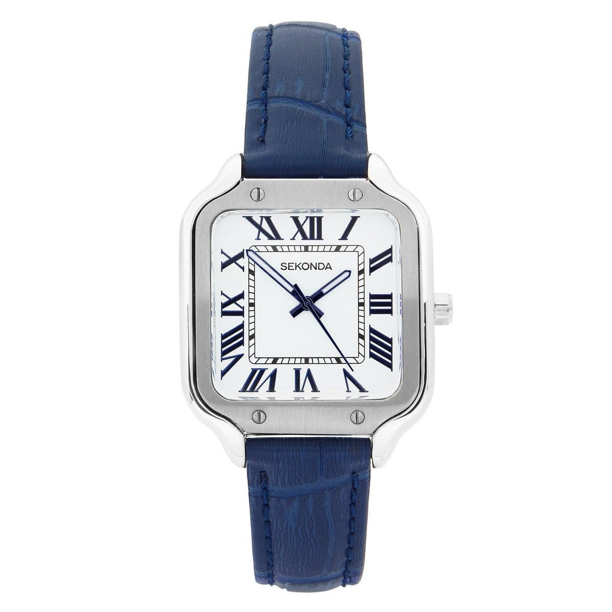 Sekonda Rene White Dial 29mm Womens Watch Blue