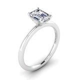 White gold|Emerald