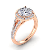 Rose gold|Round
