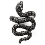 THOMAS SABO Ring "Black Snake Pave"