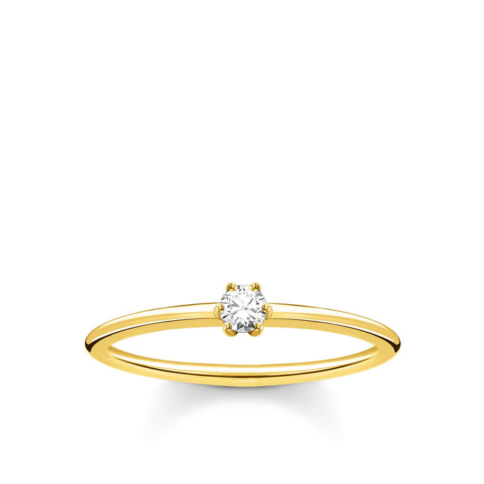 THOMAS SABO Ring White Stone
