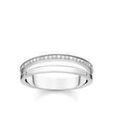 THOMAS SABO Ring White Stones