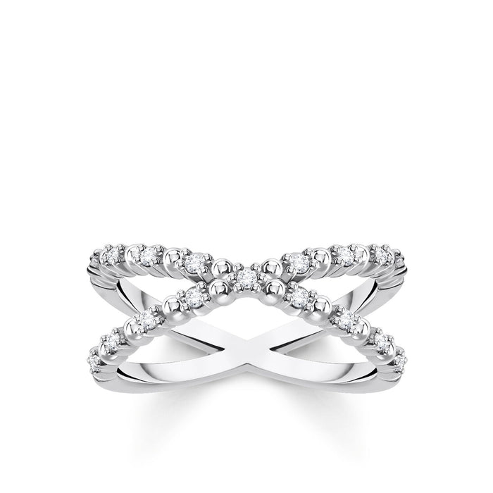 THOMAS SABO Ring Dots With Stones