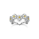 THOMAS SABO Lovely Daisy Ring in Silver
