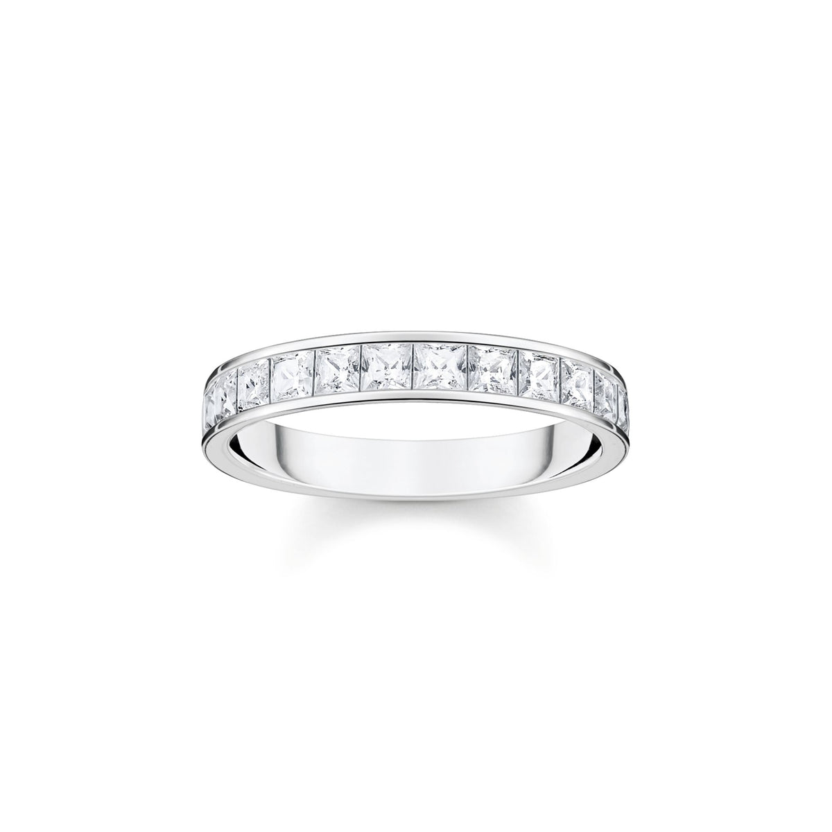 THOMAS SABO Ring White Stones Silver